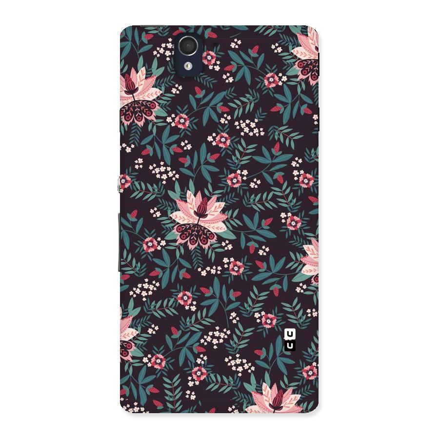 Very Leafy Pattern Back Case for Sony Xperia Z