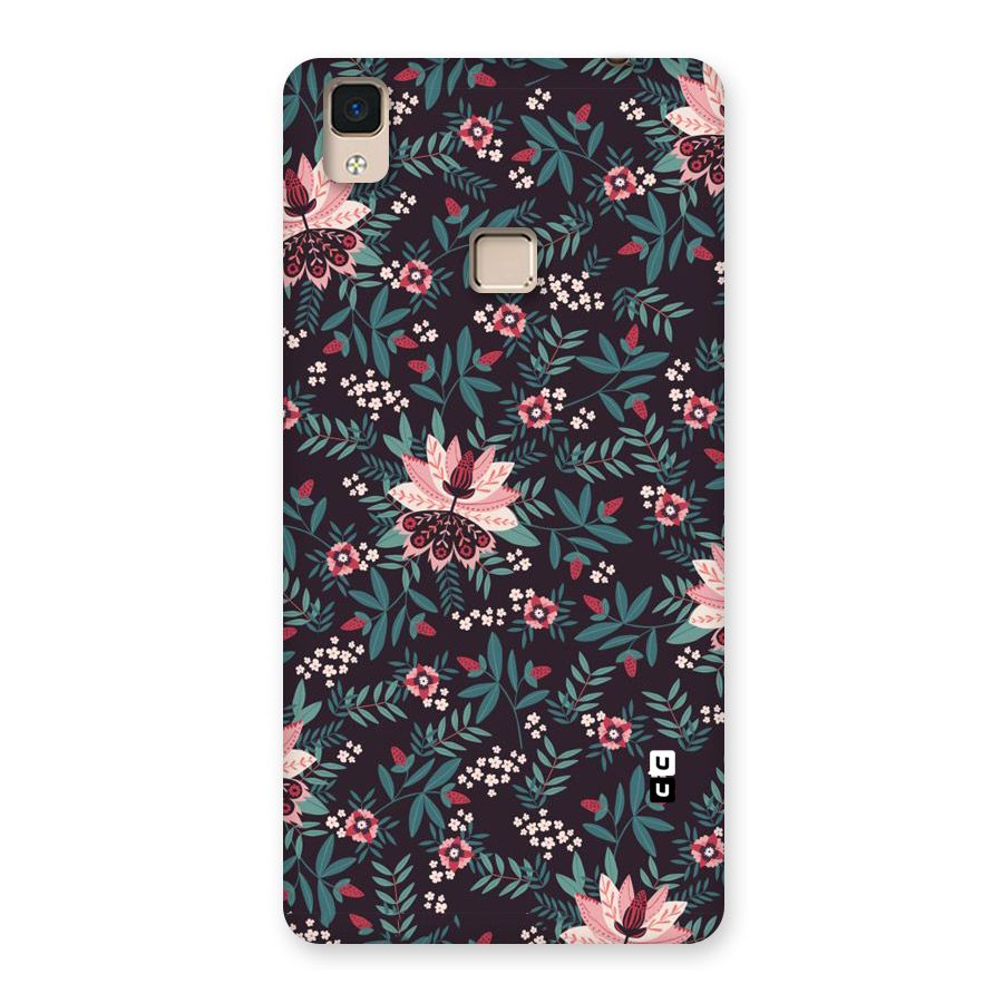 Very Leafy Pattern Back Case for V3 Max