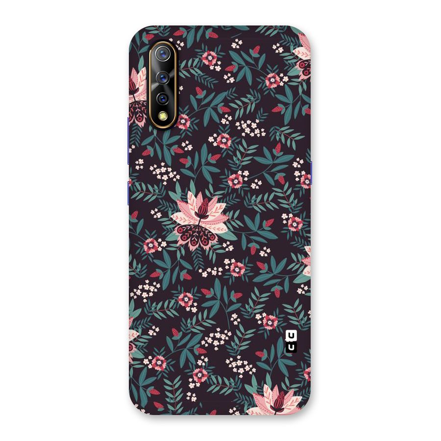Very Leafy Pattern Back Case for Vivo S1