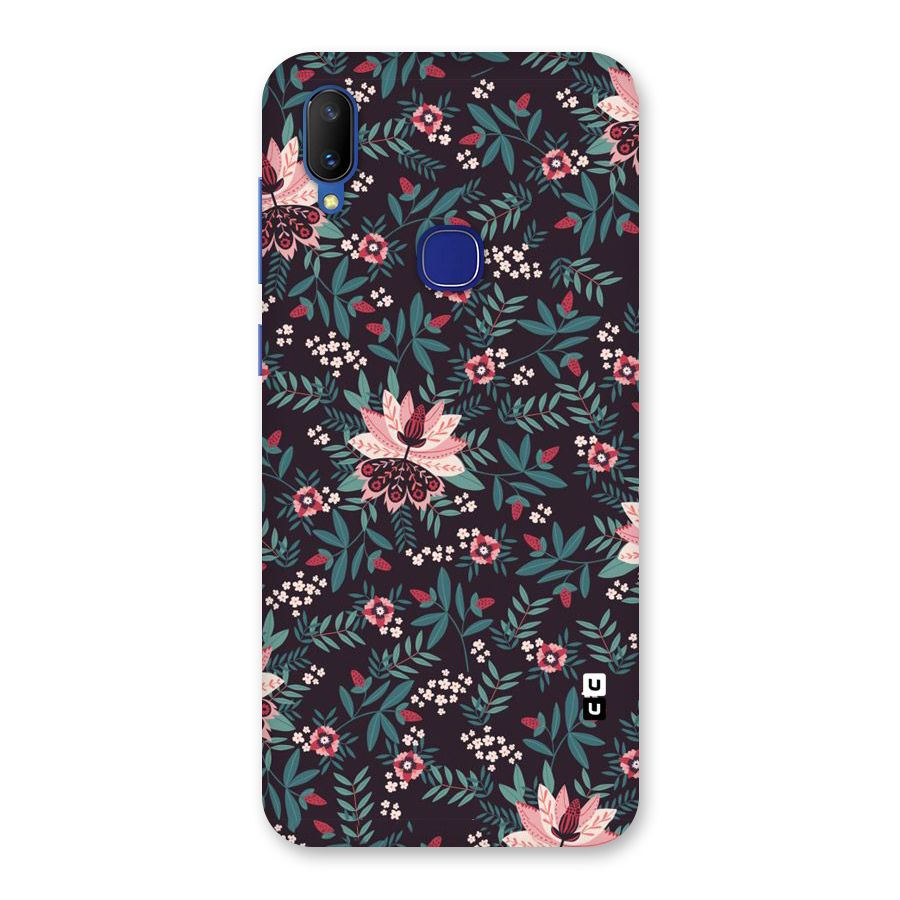 Very Leafy Pattern Back Case for Vivo V11
