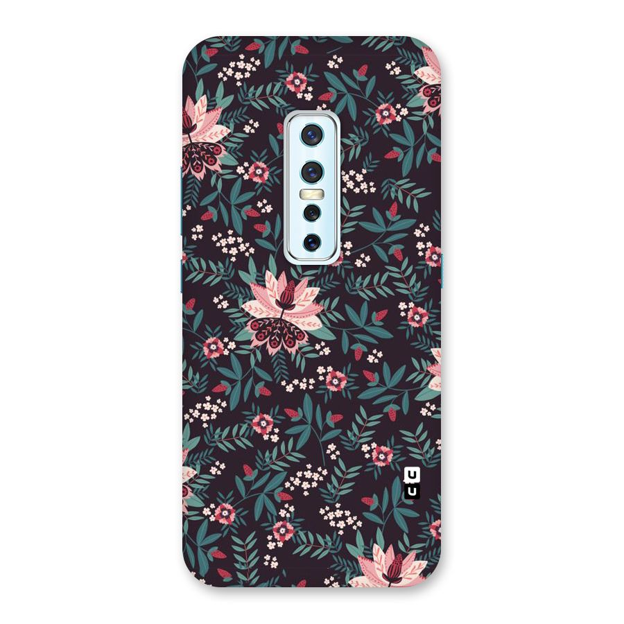 Very Leafy Pattern Back Case for Vivo V17 Pro
