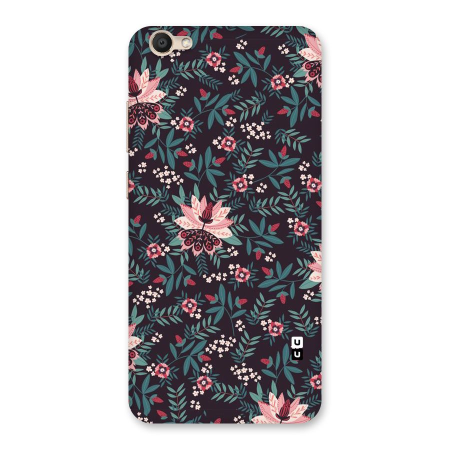 Very Leafy Pattern Back Case for Vivo V5