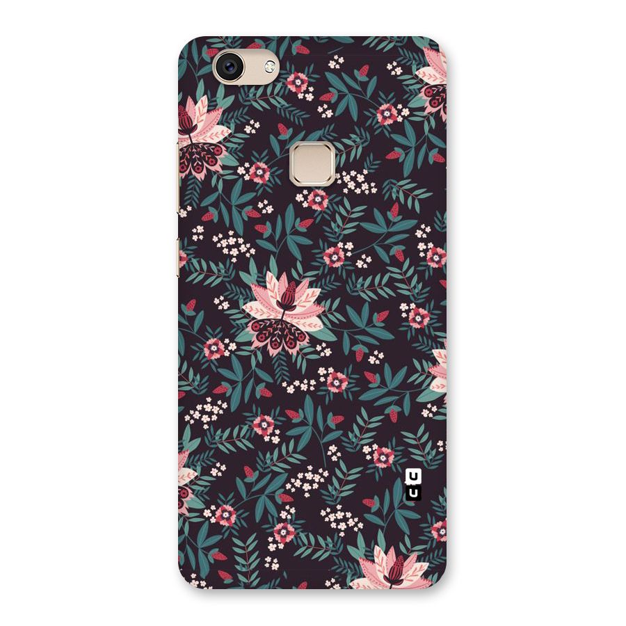 Very Leafy Pattern Back Case for Vivo V7
