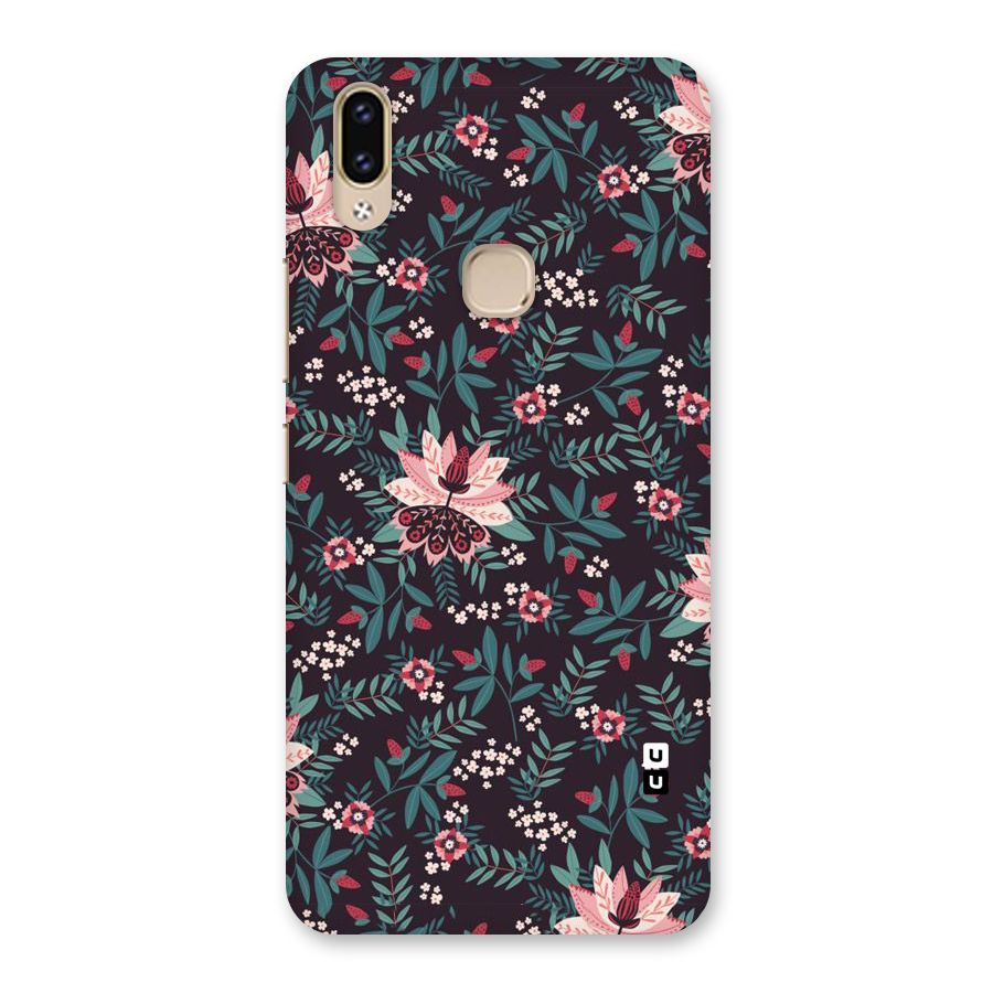 Very Leafy Pattern Back Case for Vivo V9 Youth