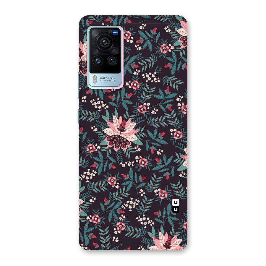 Very Leafy Pattern Back Case for Vivo X60 Pro