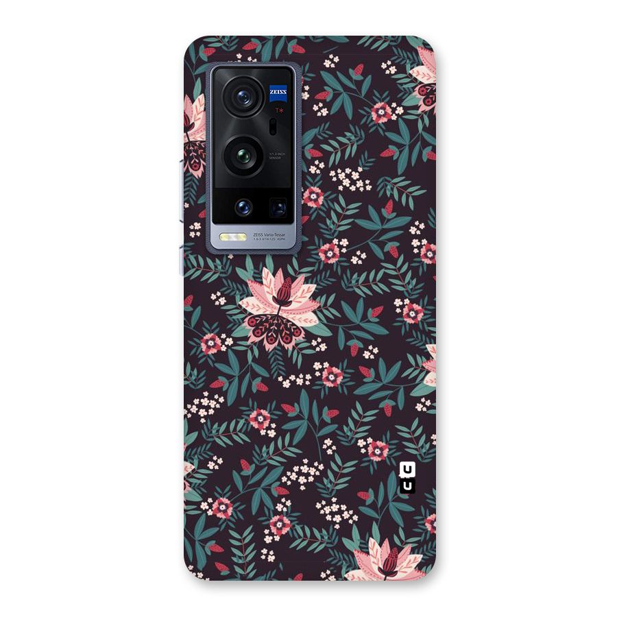 Very Leafy Pattern Back Case for Vivo X60 Pro Plus