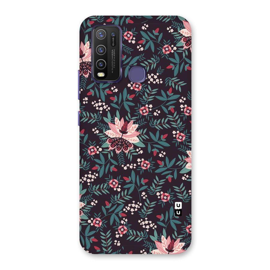 Very Leafy Pattern Back Case for Vivo Y50