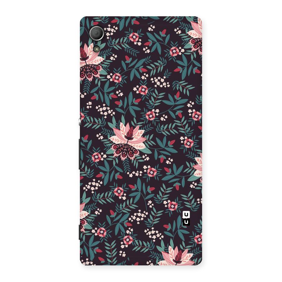 Very Leafy Pattern Back Case for Xperia Z3 Plus