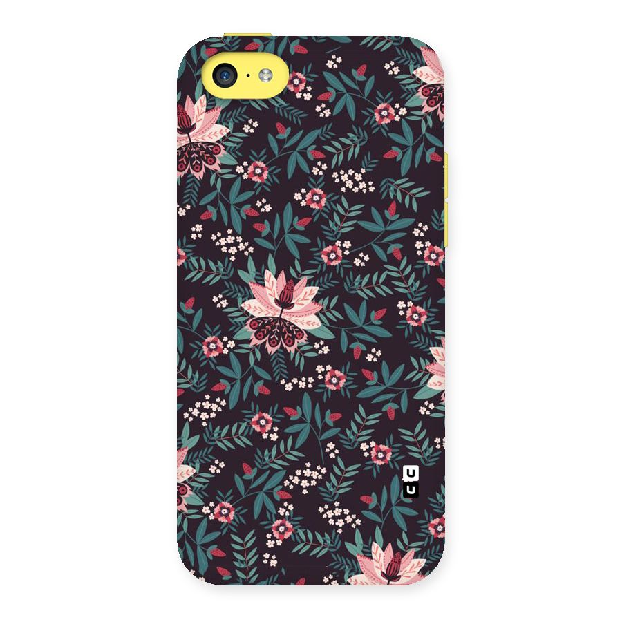 Very Leafy Pattern Back Case for iPhone 5C