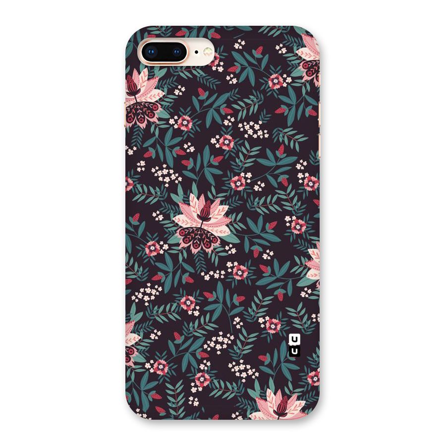 Very Leafy Pattern Back Case for iPhone 8 Plus