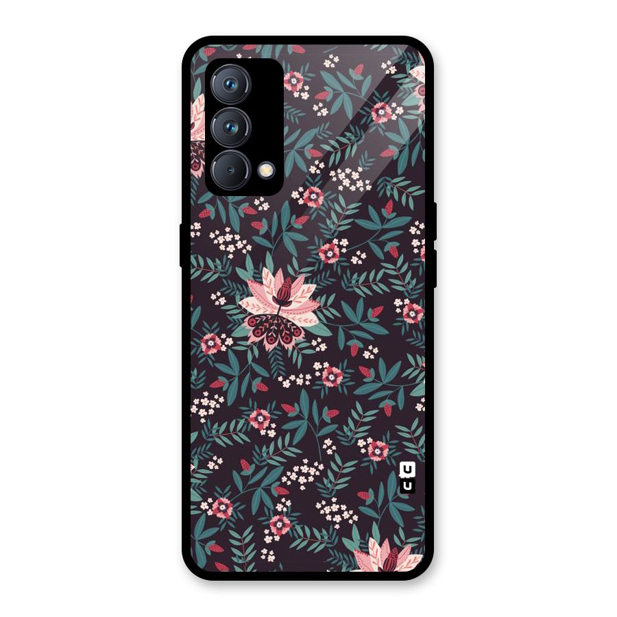 Very Leafy Pattern Glass Back Case for Realme GT Master Edition