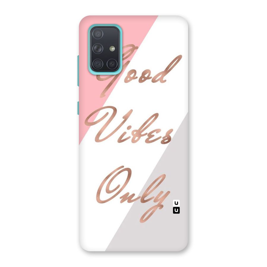 Vibes Classic Stripes Back Case for Galaxy A71