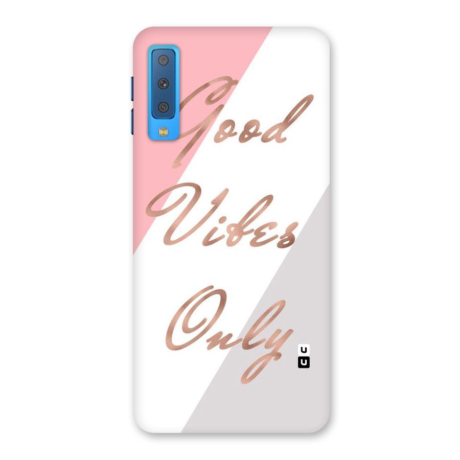 Vibes Classic Stripes Back Case for Galaxy A7 (2018)