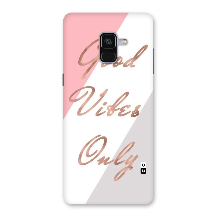 Vibes Classic Stripes Back Case for Galaxy A8 Plus
