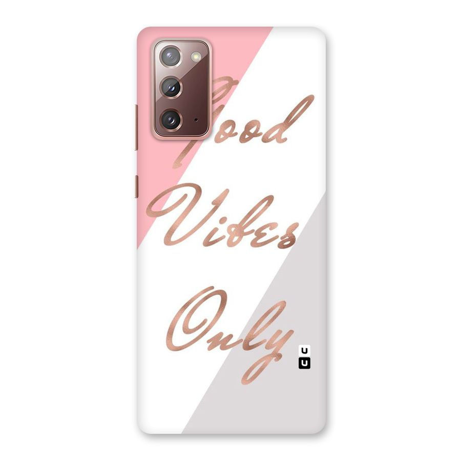 Vibes Classic Stripes Back Case for Galaxy Note 20