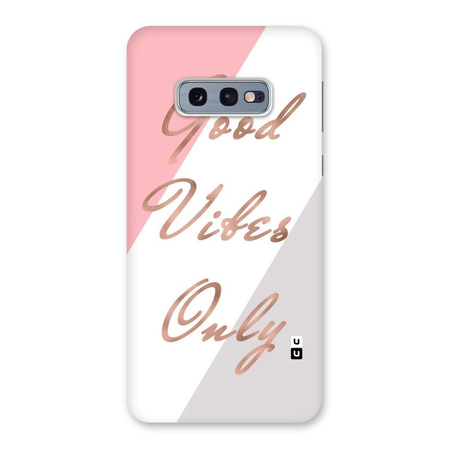 Vibes Classic Stripes Back Case for Galaxy S10e