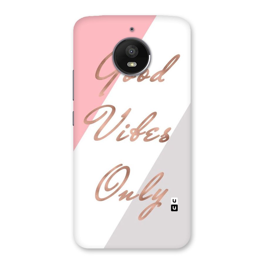 Vibes Classic Stripes Back Case for Moto E4 Plus