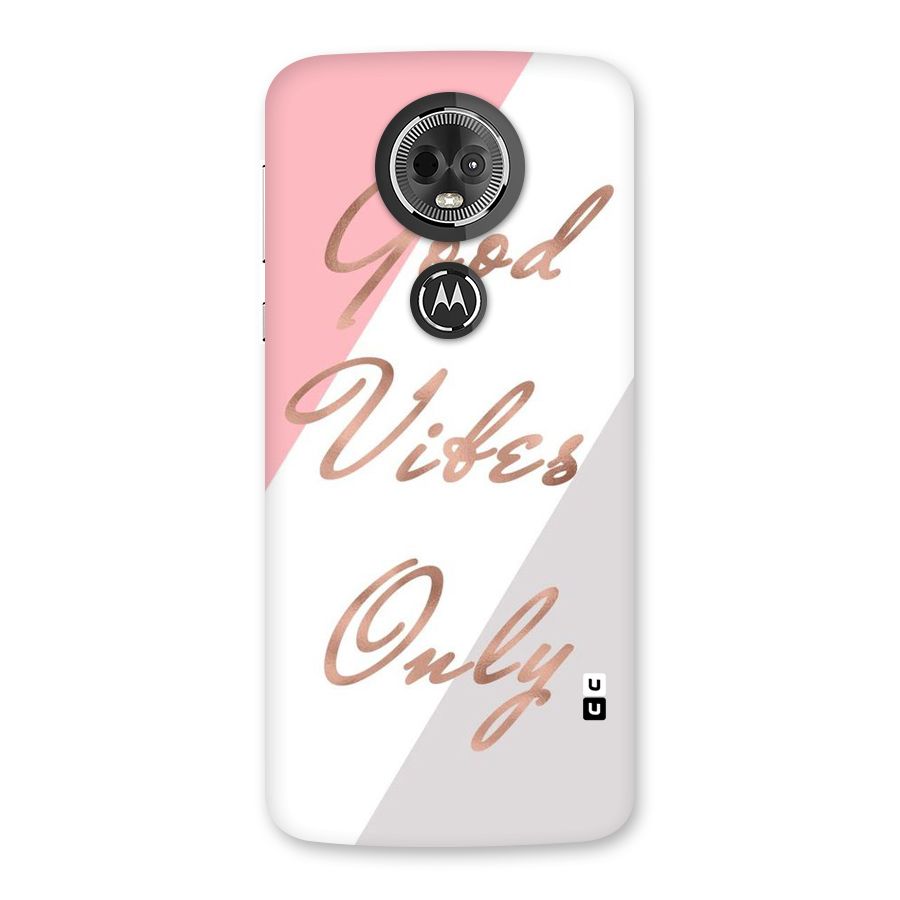 Vibes Classic Stripes Back Case for Moto E5 Plus