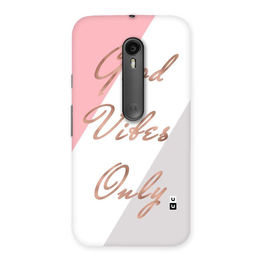 Vibes Classic Stripes Back Case for Moto G3