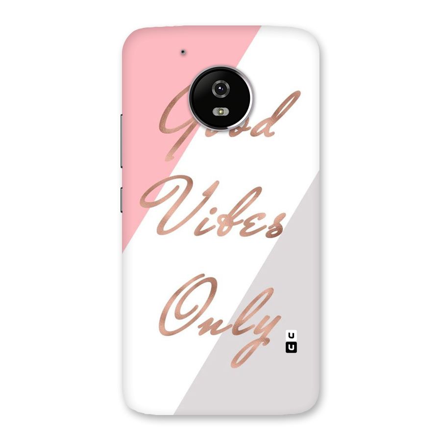 Vibes Classic Stripes Back Case for Moto G5