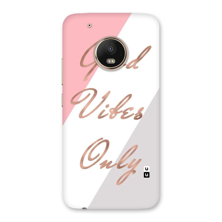 Vibes Classic Stripes Back Case for Moto G5 Plus