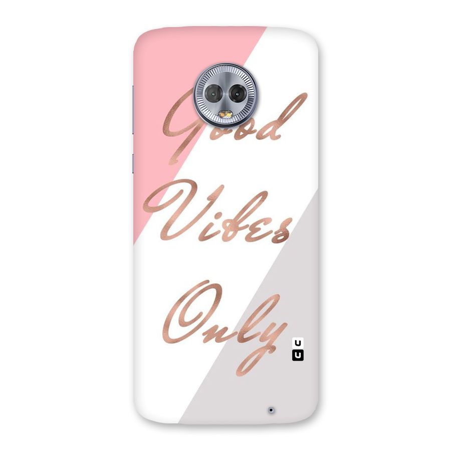 Vibes Classic Stripes Back Case for Moto G6 Plus