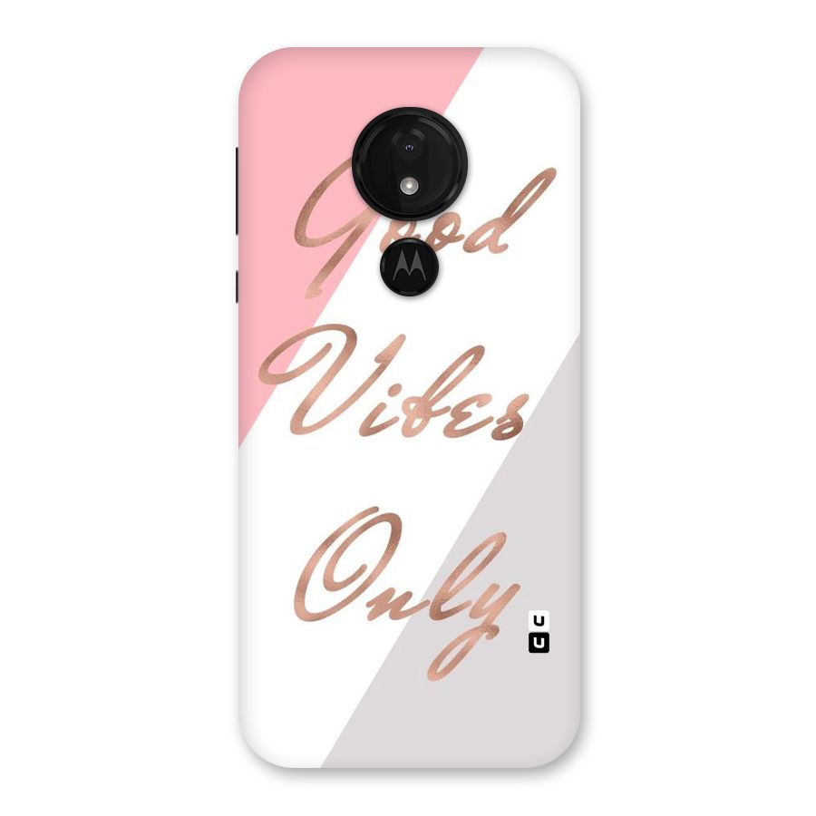 Vibes Classic Stripes Back Case for Moto G7 Power