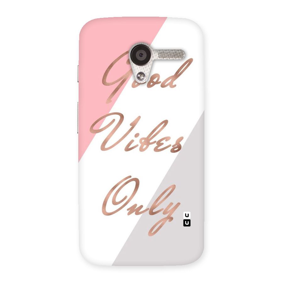 Vibes Classic Stripes Back Case for Moto X