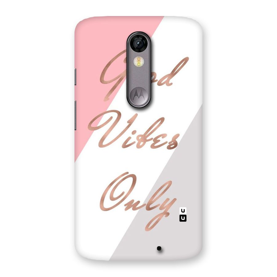 Vibes Classic Stripes Back Case for Moto X Force