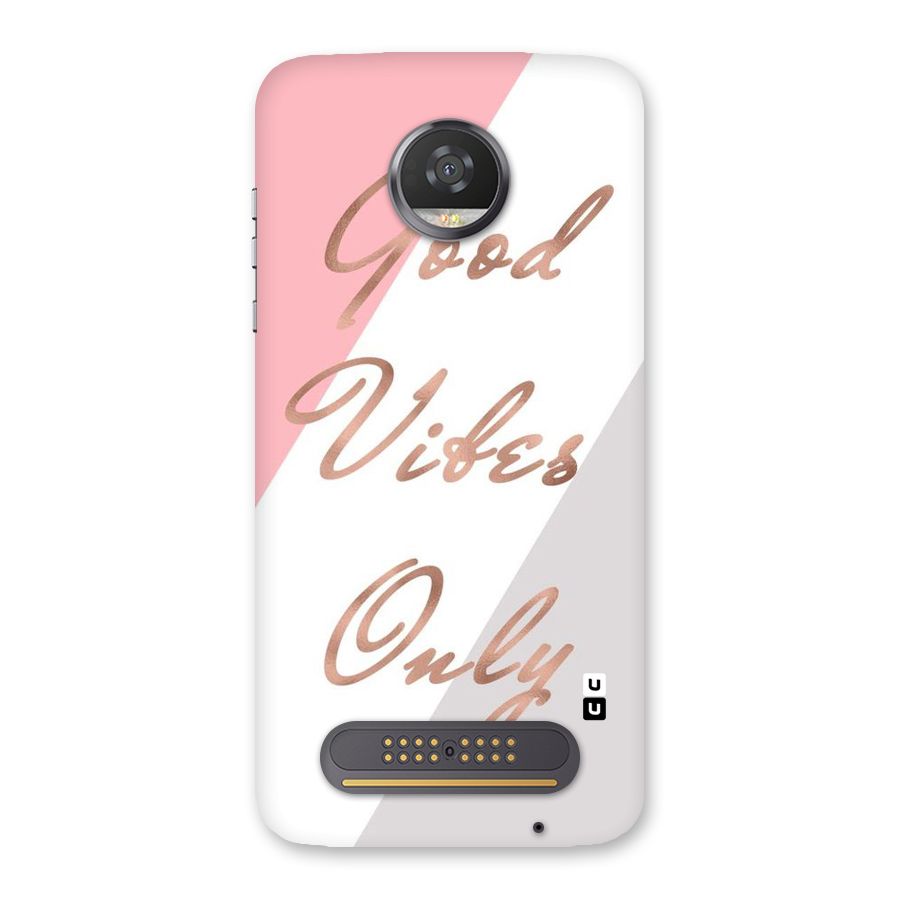Vibes Classic Stripes Back Case for Moto Z2 Play
