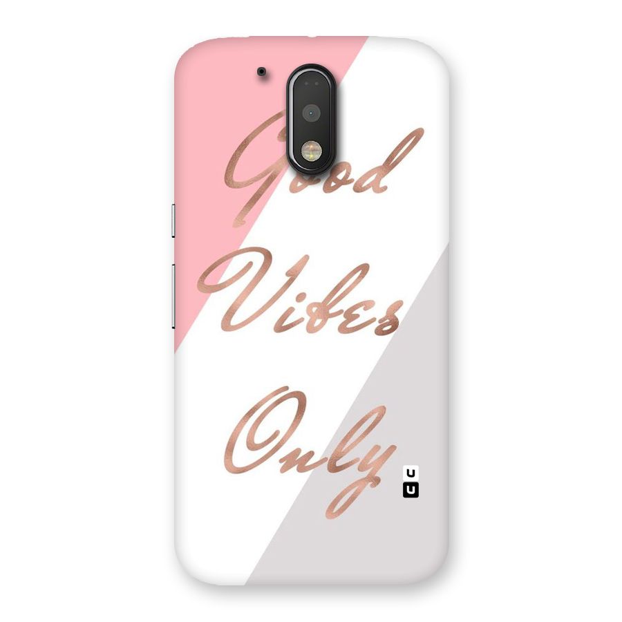 Vibes Classic Stripes Back Case for Motorola Moto G4 Plus