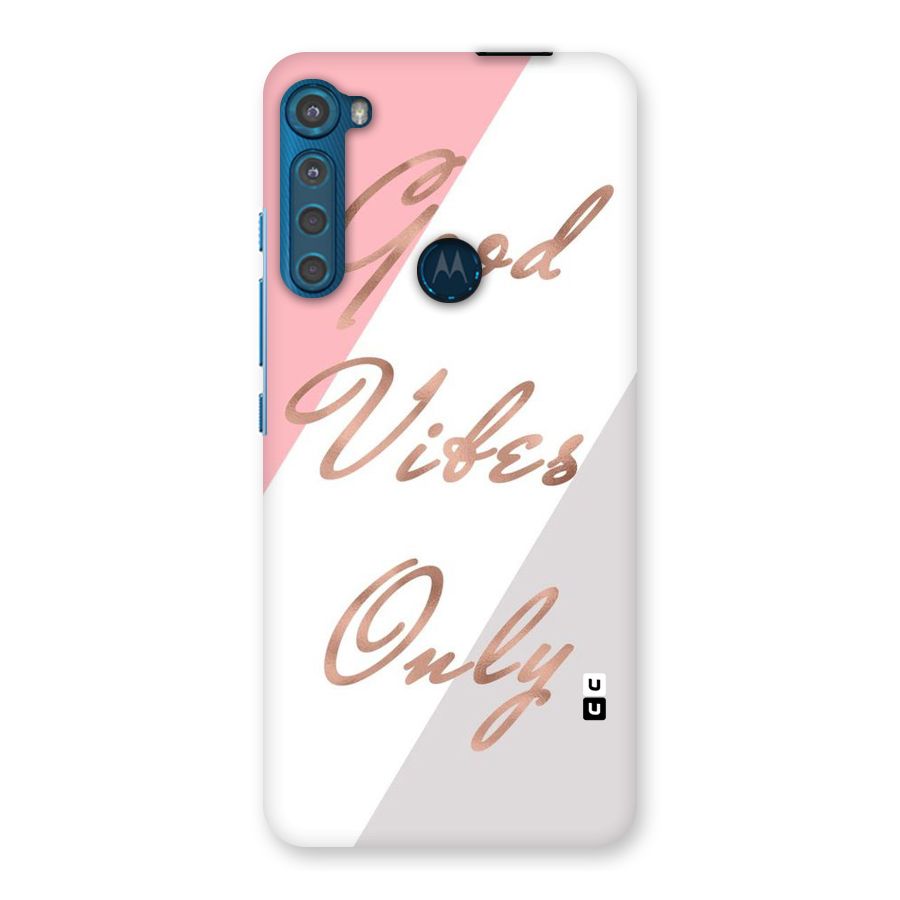 Vibes Classic Stripes Back Case for Motorola One Fusion Plus