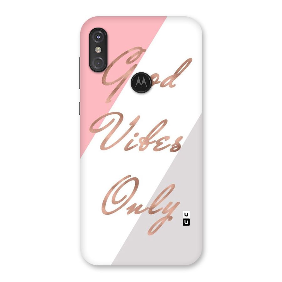 Vibes Classic Stripes Back Case for Motorola One Power