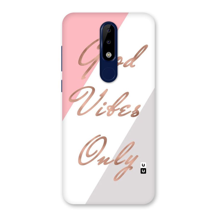 Vibes Classic Stripes Back Case for Nokia 5.1 Plus