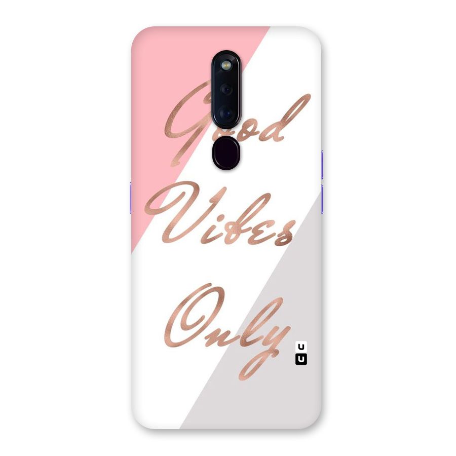 Vibes Classic Stripes Back Case for Oppo F11 Pro