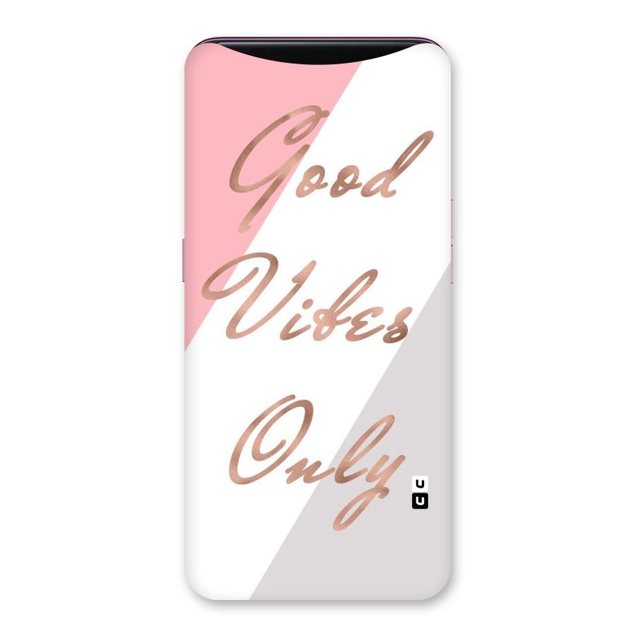 Vibes Classic Stripes Back Case for Oppo Find X