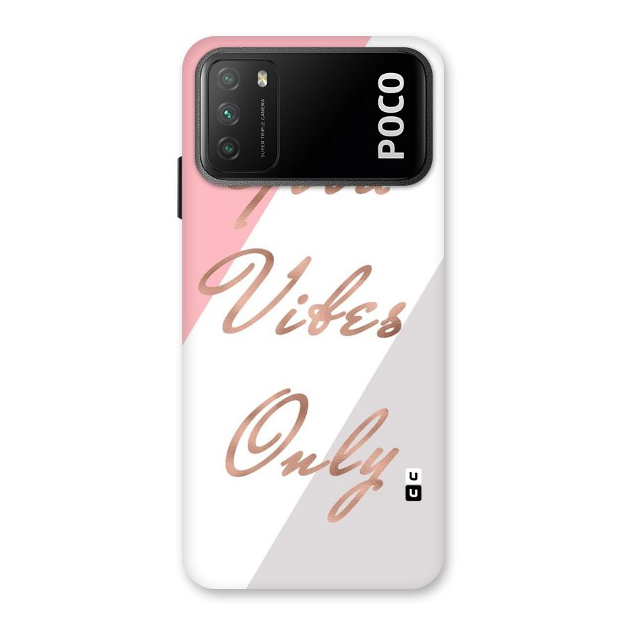 Vibes Classic Stripes Back Case for Poco M3