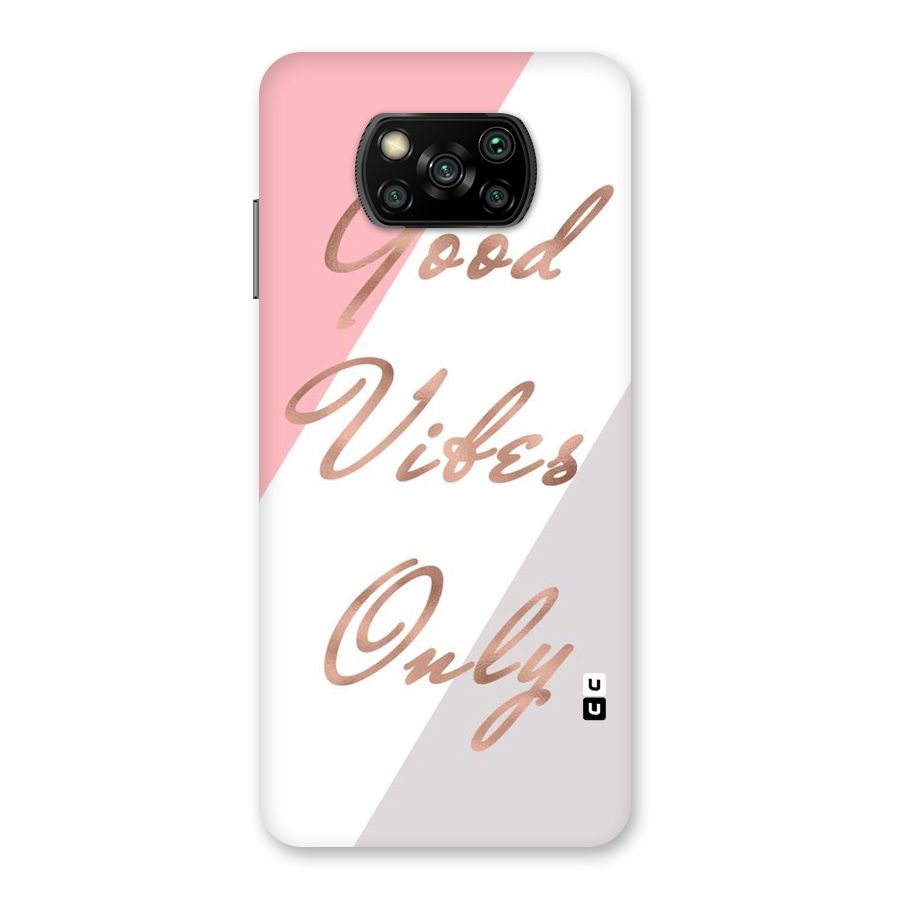 Vibes Classic Stripes Back Case for Poco X3