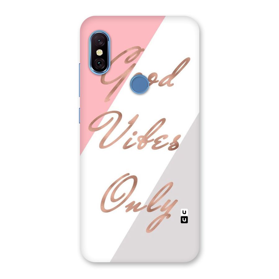 Vibes Classic Stripes Back Case for Redmi Note 6 Pro