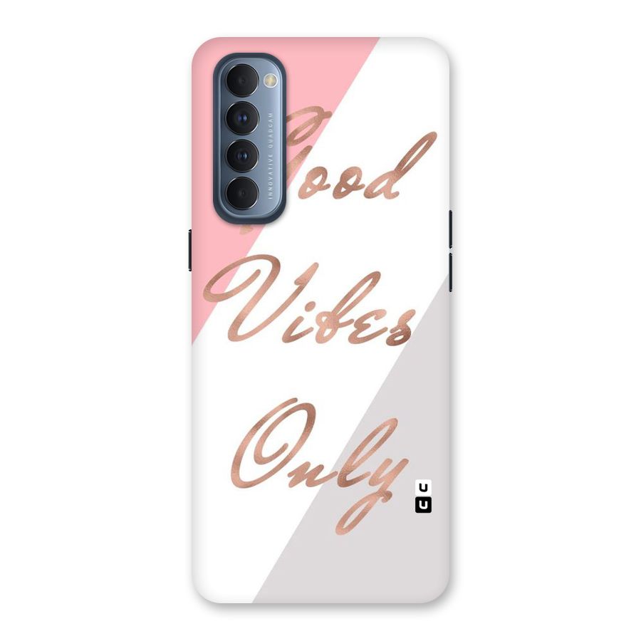 Vibes Classic Stripes Back Case for Reno4 Pro