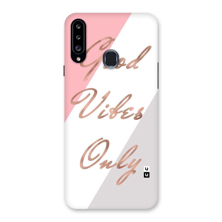 Vibes Classic Stripes Back Case for Samsung Galaxy A20s