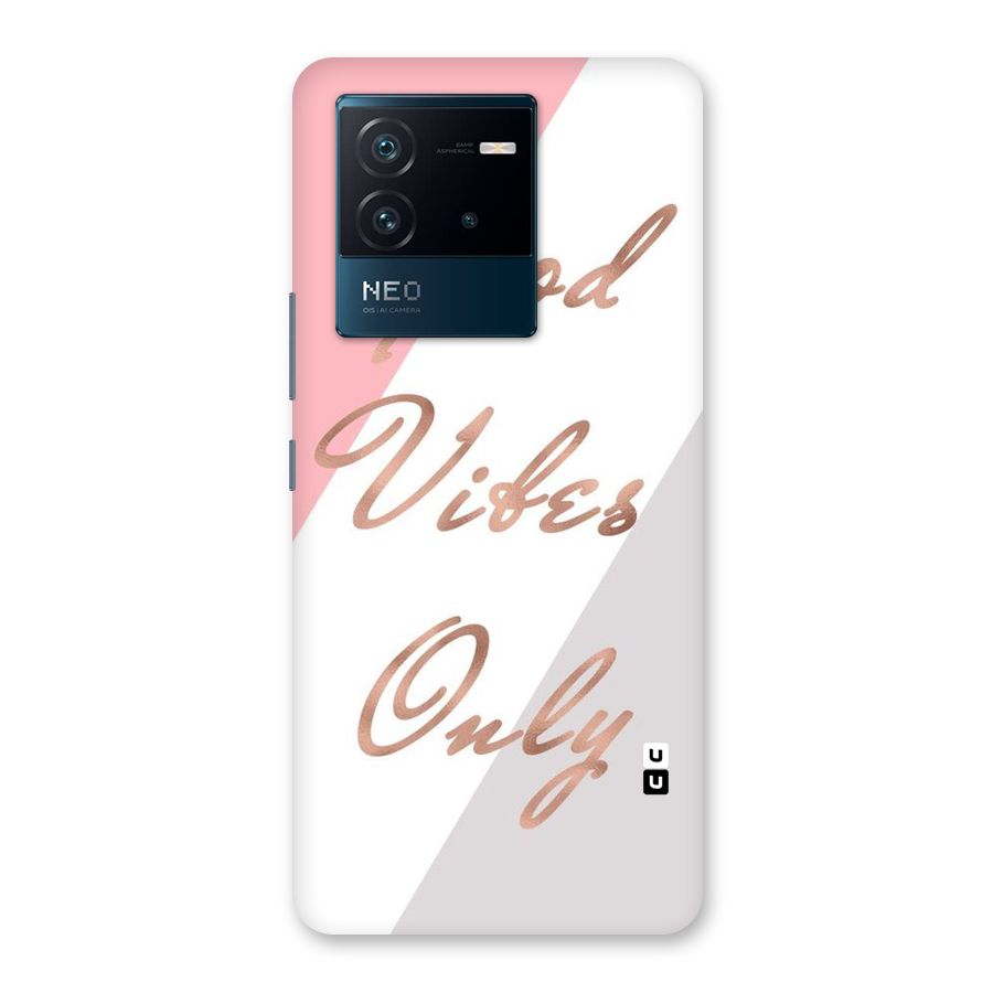 Vibes Classic Stripes Back Case for Vivo iQOO Neo 6 5G