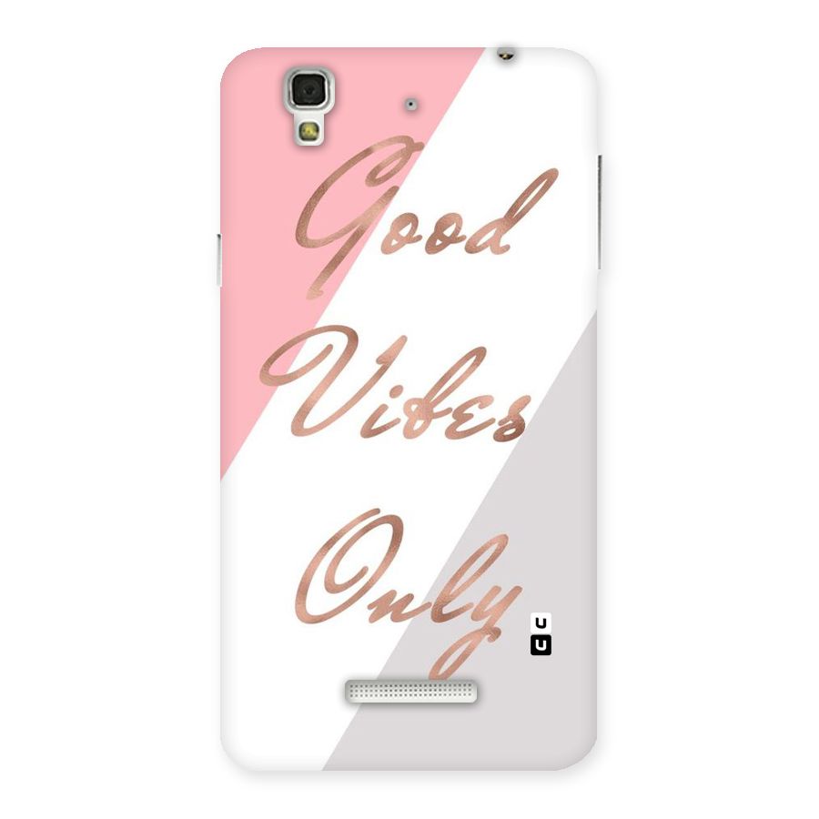 Vibes Classic Stripes Back Case for Yu Yureka