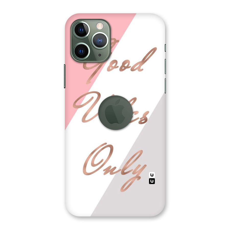 Vibes Classic Stripes Back Case for iPhone 11 Pro Logo  Cut