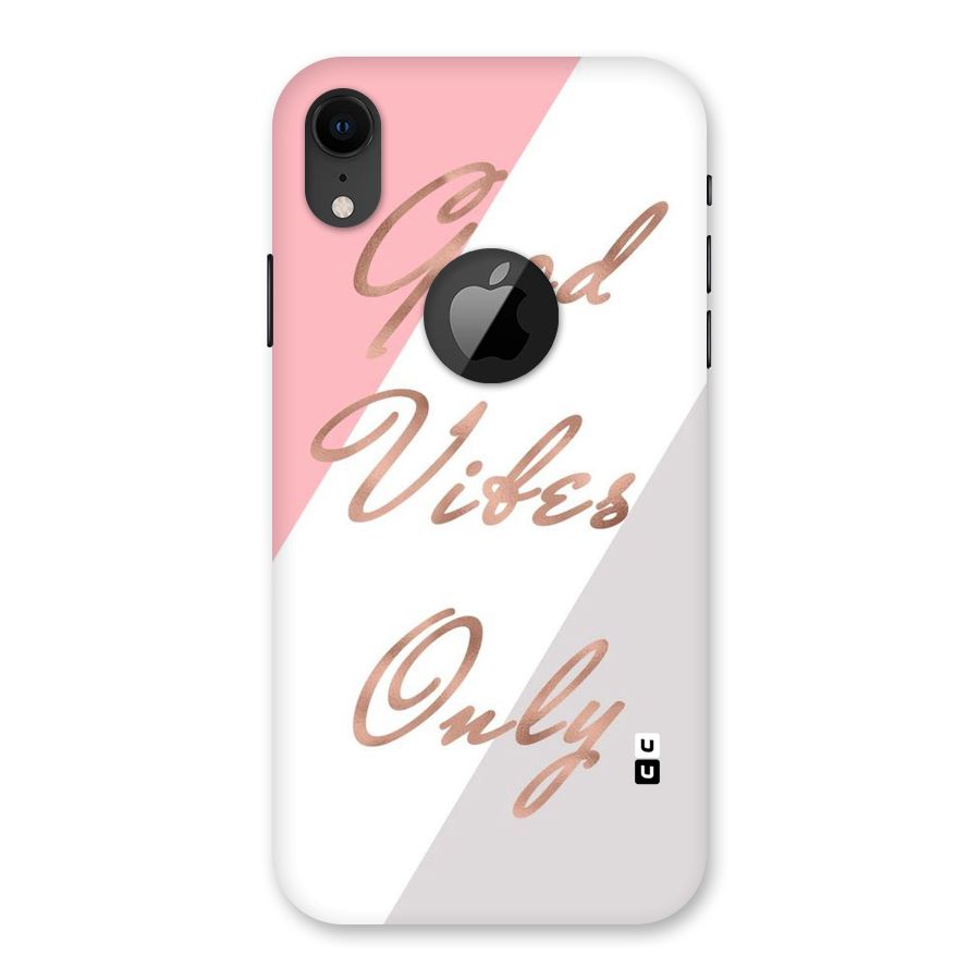 Vibes Classic Stripes Back Case for iPhone XR Logo Cut