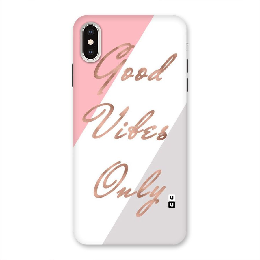 Vibes Classic Stripes Back Case for iPhone XS Max