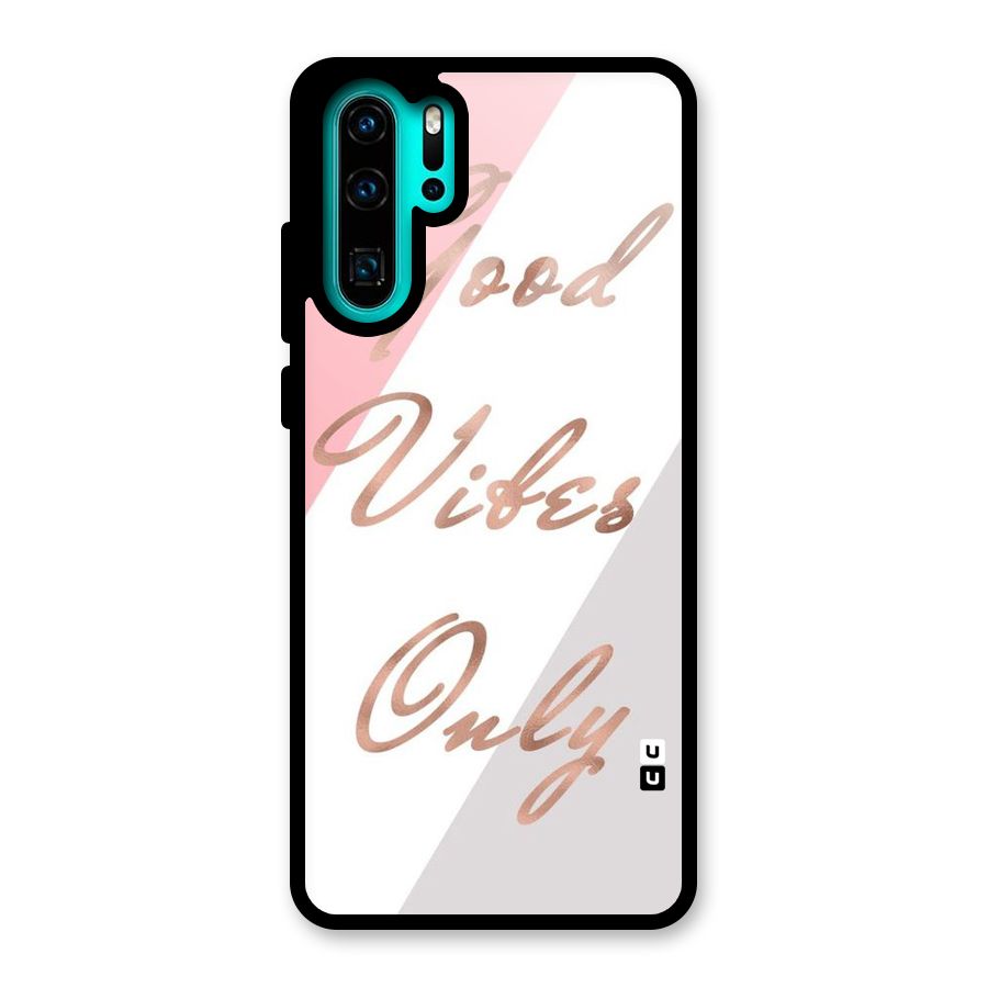 Vibes Classic Stripes Glass Back Case for Huawei P30 Pro