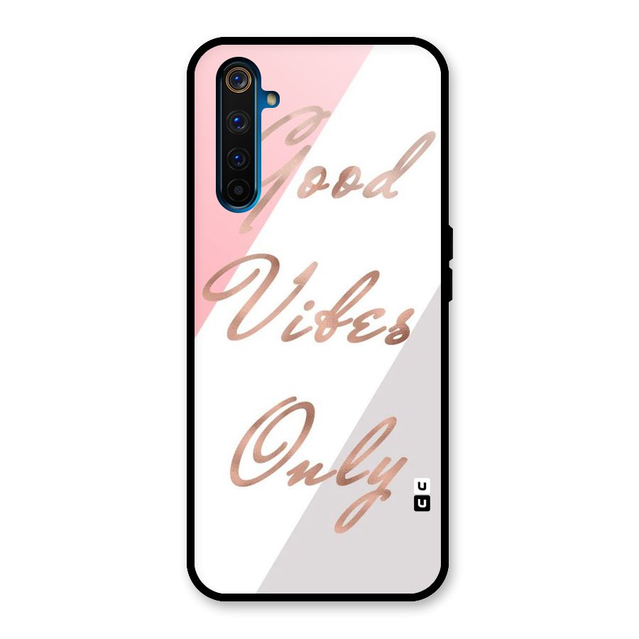Vibes Classic Stripes Glass Back Case for Realme 6 Pro