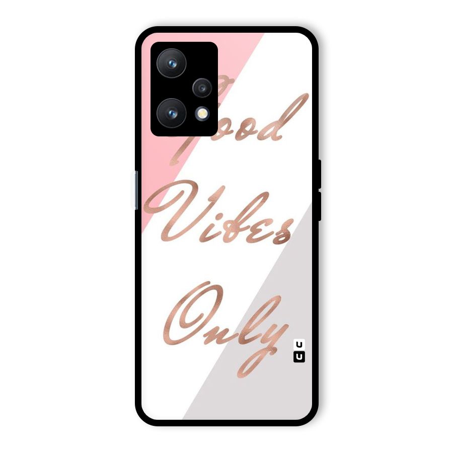 Vibes Classic Stripes Glass Back Case for Realme 9 Pro 5G