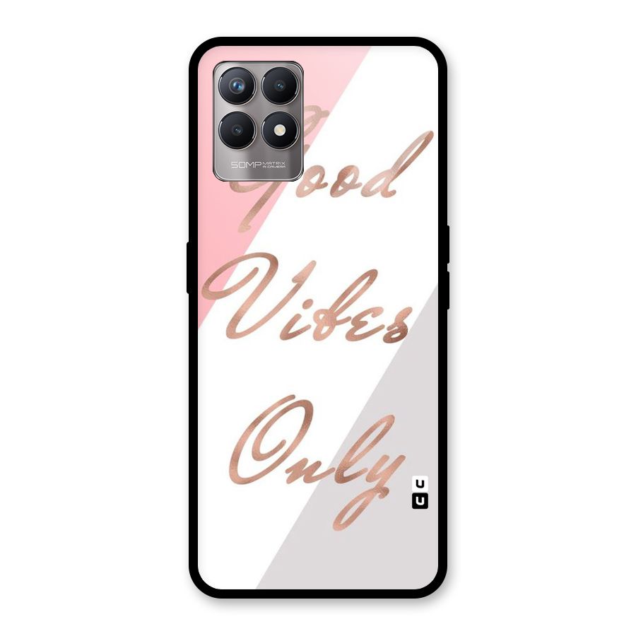 Vibes Classic Stripes Glass Back Case for Realme Narzo 50